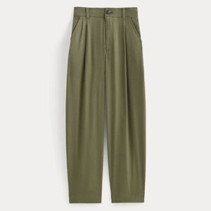 Everlane Everywhere Pant in Stretch Linen Kalamata Olive 10